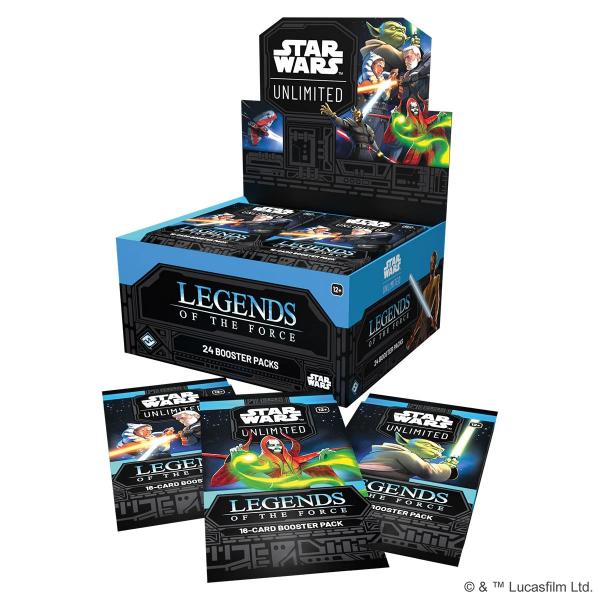 Star Wars: Unlimited &ndash; Legends of the Force (Booster-Display) EN