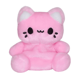 Tasty Peach - Strawberry Meowchi Palm Pals Plüschfigur - 13 cm