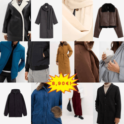 8,90 €/Stück Herren- und Damenjacken Mäntel Restposten Kategorie A, Herbst Winter, Neuware aus deutschen Katalogen, ab 20 Stück