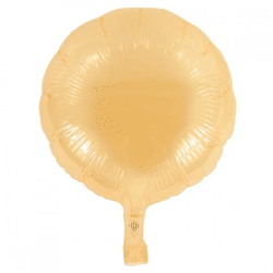 Amscan Round Orange Foil Balloon, 30 cm