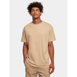 bequemes Urban Classics Herren T-Shirt 180 g/m² mit Baumwolle Beige