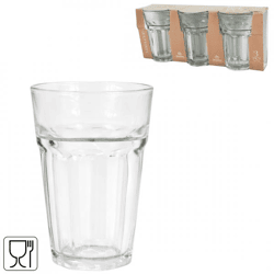 Homeware drinking glass vega 350 ml 3 pieces
