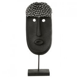 J-line portrait on standard black stand, 52 cm