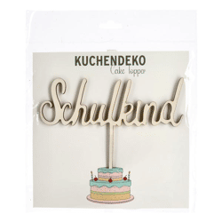 Kuchendeko, Cake Topper, Schulkind, ca.16cmH