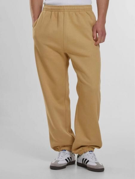 l&auml;ssige URBAN CLASSICS Herren Hose 330 g/m&sup2; mit Baumwolle Beige