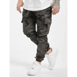 lässige URBAN CLASSICS Herren Jeans Stretch Taschen 312 g/m² mit Baumwolle Camouflage