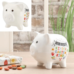 Spardose Sparschwein, Kindergarten, ca.12cm