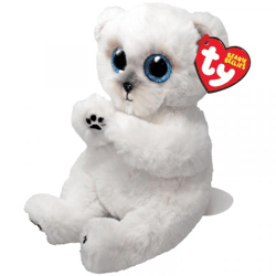 Ty 41500 - Wuzzy Eisbär - Beanie Bellies - Plüsch 15 cm