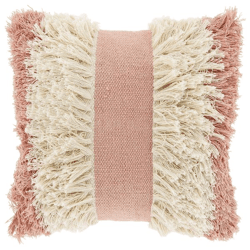 Unique Living Kissen „Ziggy“ in Altrosa, 45 x 45 cm