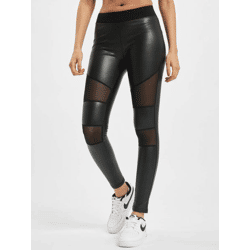 vielseitige URBAN CLASSICS Damen Hose Stretch Mesh 280 g/m² Schwarz