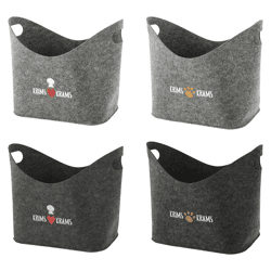 Felt storage basket 4s