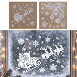 Fensteraufkleber, Weihnachten, 2/s