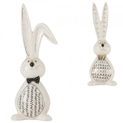 J-line Rabbit Figurine Robert L 36 cm, 2 assorted