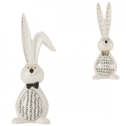 J-line Rabbit Figurine Robert S, 20 cm, 2 assorted