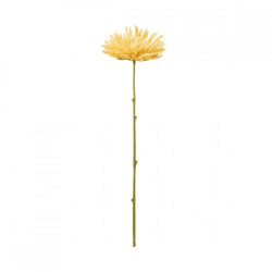 J-line Artificial Chrysanthemum, Light Yellow, 41 cm