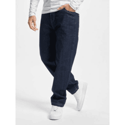 Stylish Southpole Men's Jeans with Zipper Pockets, Cotton, Navy