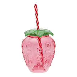 Strawberry drinking cup, approx. 500ml