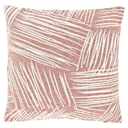 Unique Living Perla Cushion, Old Pink, 45 x 45 cm
