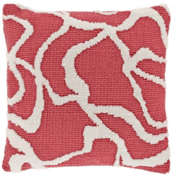 Unique Living Nanou Cushion, Sugar Pink, 45 x 45 cm