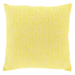 Unique Living Sev Cushion, Lemon Yellow, 45 x 45 cm