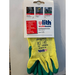 48 pairs of ULITH garden/work gloves, chunky knit, water-repellent, size S/7, EN388 – only €0.41 per pair
