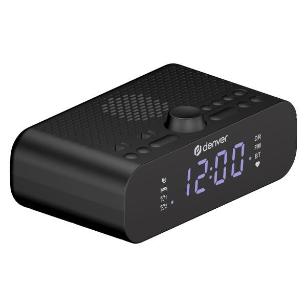 DAB+ Clockradio | DAB | DAB+ | FM | Alarm | Sleep | Snooze | LCD Display
