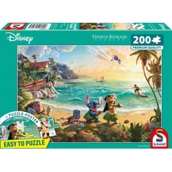 Disney Lilo & Stitch - 200 piece jigsaw puzzle - Thomas Kinkade Collection