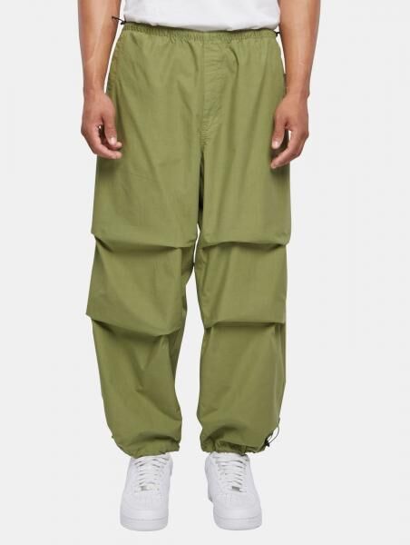 moderne Urban Classics Herren Jeans Kordelzug Taschen 145 g/m&sup2; mit Baumwolle Gr&uuml;n