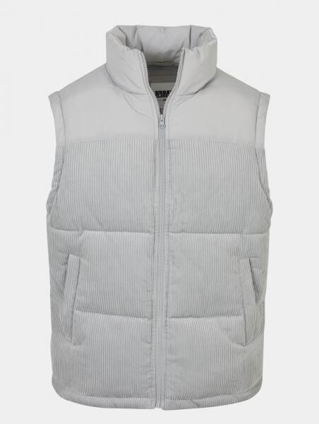 schlichte Urban Classics Herren Jacke Taschen Oversize 136 g/m&sup2; Grau