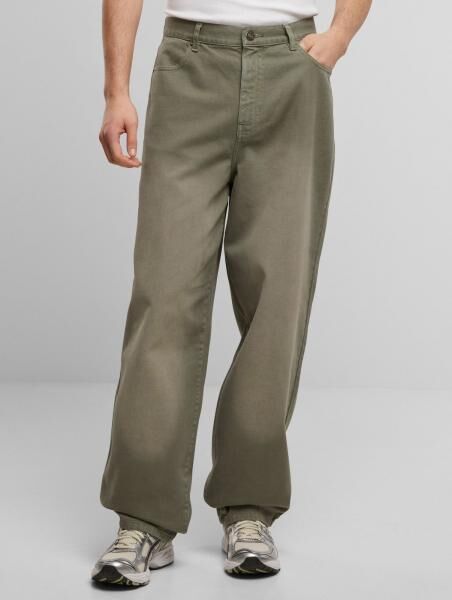 stylische URBAN CLASSICS Herren Jeans 150 g/m&sup2; mit Baumwolle Gr&uuml;n