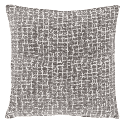 Unique Living Kissen „Sev“ dunkelgrau 45 x 45 cm