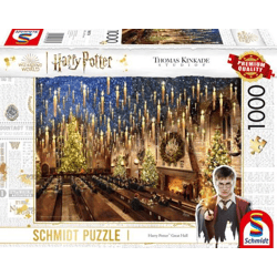 Warner Wizarding World - Harry Potter™ - Great Hall - 1,000 Piece Puzzle Thomas Kinkade Collection