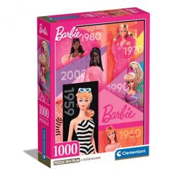 1000 Teile Puzzle Barbie 60 Years - Barbie