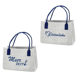 Maritim Felt Bag  2/s 40x26x26.5 cm 