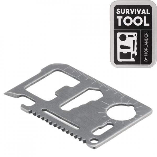 Norlander Survival-Werkzeug aus Edelstahl, 6,5 cm