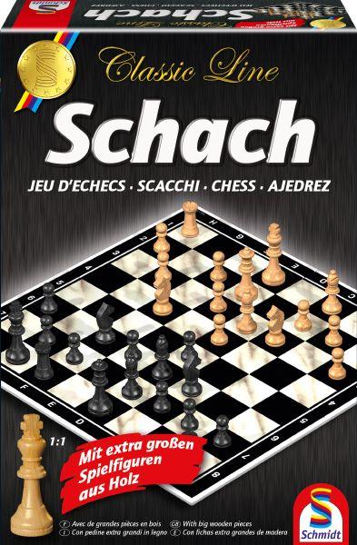 Classic Line, Schach, mit extra gro&szlig;en Spielfiguren - Spiel