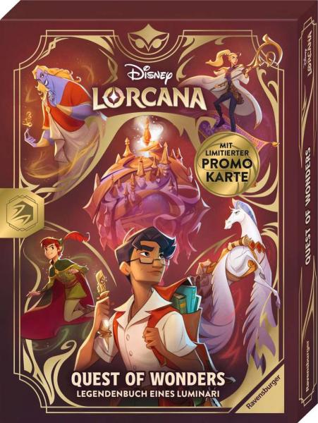 Disney Lorcana - Quest of Wonders - Legendenbuch eines Luminari - Buch