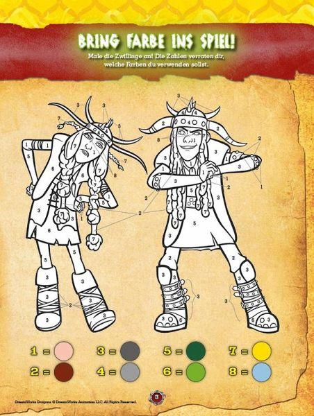 DreamWorks Dragons - Der gro&szlig;e Glow-in-the-Dark-Stickerspa&szlig;