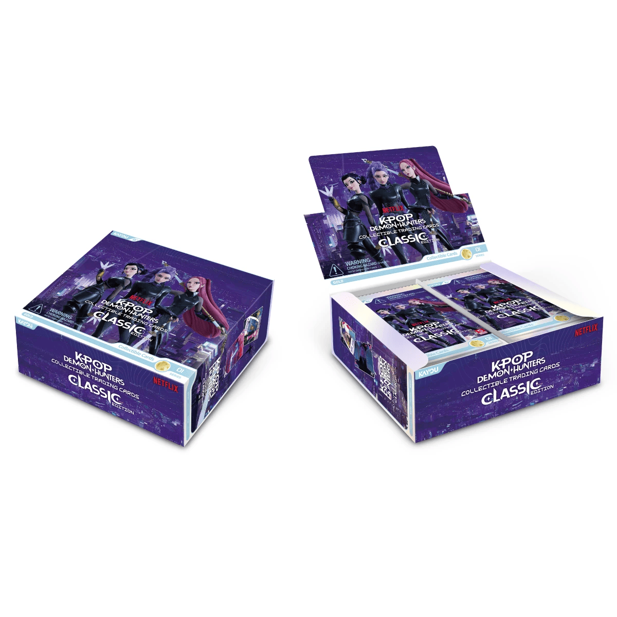 K-pop Demon Hunters - Classic Edition - Collectible Cards Booster Box (20)
