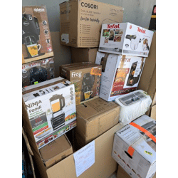 KITCHEN & CLEANING APPLIANCES – AMAZON RETURNS – 75% OFF RETAIL – 22 UNITS – €54.40/UNIT – €7.02/KG