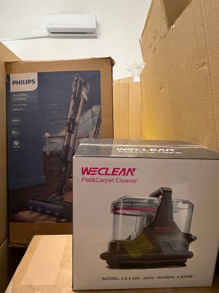 K&Uuml;CHEN- & REINIGUNGSGER&Auml;TE &ndash; AMAZON-RETOUREN &ndash; 75% UNTER RETAIL &ndash; 8 ST- 126,23 &euro;/ST- 8,48 &euro;/KG