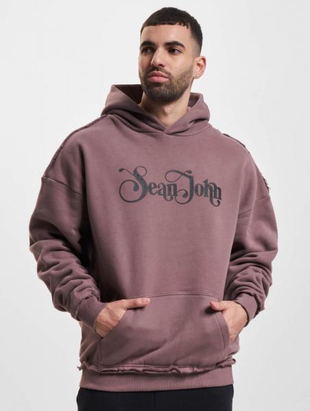 l&auml;ssiger Sean John Herren Hoodie mit Baumwolle Braun