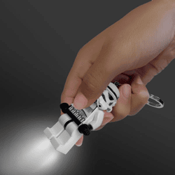 LEGO® Star Wars - Stormtrooper Schlüsselanhänger mit Taschenlampe