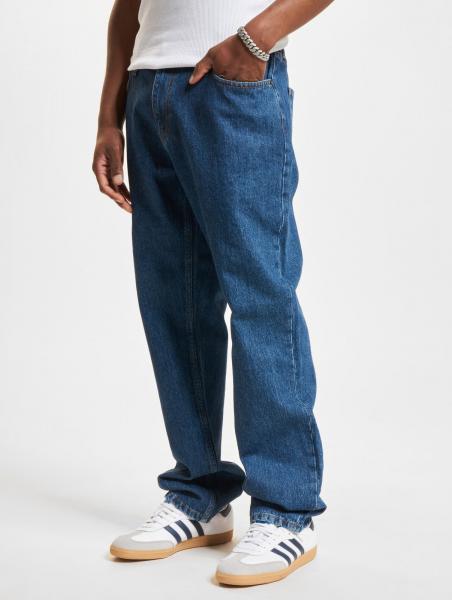 moderne DEF Herren Jeans Slim Fit mit Baumwolle Blau