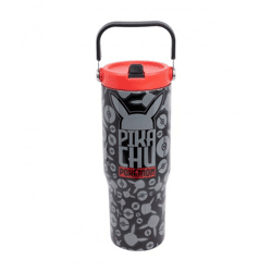 Pokemon Metal Meltdown - Trinkflasche mit Griff - 860 ml