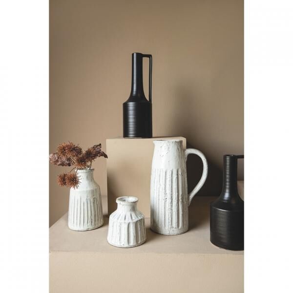 PTMD Vase Xave S weiß 10 cm