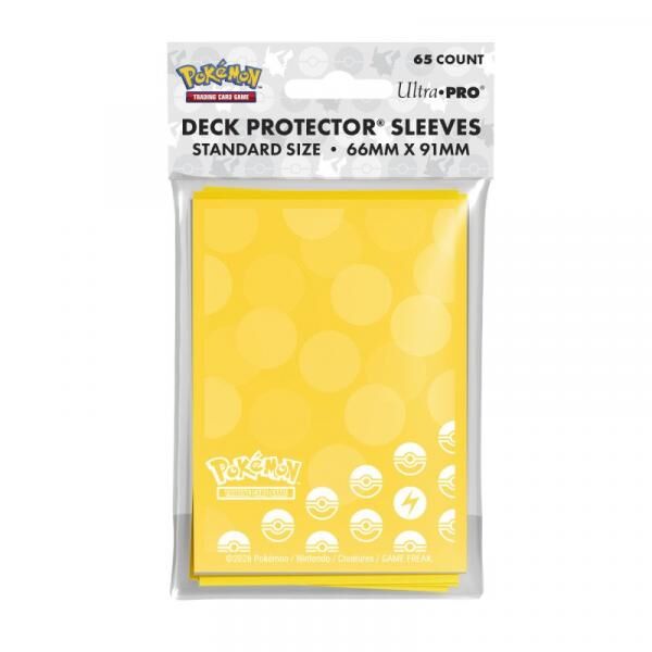 Ultra Pro - Pokemon: Deck Protector Sleeves: Elektro-Energie (65 Sleeves)