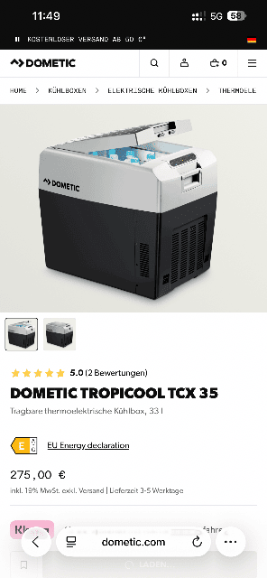 MIXPALETTEN DOMETIC MOBICOOL IGLOO SEVERIN KÜHLBOXEN THERMOBOX HOCHWERTIGE MARKENWARE MISCHPALETTEN RETOURWARE RESTPOSTEN