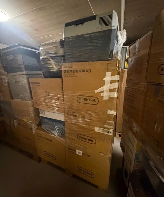 MIXPALETTEN DOMETIC MOBICOOL IGLOO SEVERIN KÜHLBOXEN THERMOBOX HOCHWERTIGE MARKENWARE MISCHPALETTEN RETOURWARE RESTPOSTEN