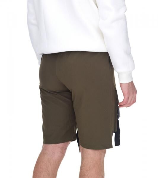 vsct Spencer Herren Bermuda-Shorts Beintaschen mit Zierschnallen kurze Cargo-Hose 5643273 Khaki